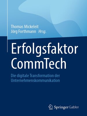 cover image of Erfolgsfaktor CommTech